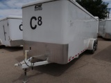 2018 20’ CM ENCLOSED T/A TRAILER, CONTENTS INCLUDED VIN # 49TCB2029K1029454