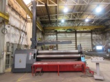 2013 JMT HYDRAULIC 4-ROLL PLATE BENDING ROLL, TYPE: HRB-4 3016, CAPACITY: 16MM, LUBRICATION