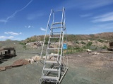 COTTERMAN 10-STEP SAFETY ROLLING LADDER, (LOCATION: 3220 ERIE PRWY ERIE, CO 80516)