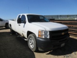 2012 CHEVROLET SILVERADO 1500 4X4 EXT. CAB WT TRUCK, MILES: 121,971, FUEL: GAS, ENGINE: VORTEC,