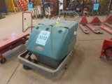 TENNANT S10 INDUSTRIAL WALK BEHIND SWEEPER WITH BUILT IN CHARGER, 248 HOURS, 24 VOLTS, S/N: S10-