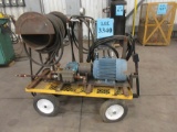 CAT 70 PRESSURE WASHER PUMP WITH CART