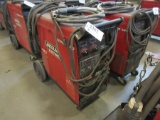 LINCOLN ELECTRIC 350MP POWER MIG WELDER WITH MAGNUM PRO MIG GUN, #66