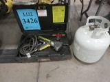 SHRINKFAST LP GAS TORCH WITH PROPANE TANK