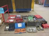 LOT ASST'D TOOLS WITH FLAT CART