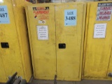 SECURALL FLAMMABLE STORAGE CABINET, 60 GALLON