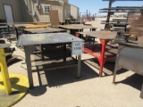 LOT ASST'D (QTY.20) METAL WORK TABLES, (TABLES ONLY), (IN YARD)
