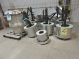 LOT ASST'D FLAMECO ARRESTED BURNERS, AND CATA-DYNE SLIM LINE HEATER PARTS, (BUILDING IN BACK)
