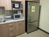 LOT REFRIGERATOR, (QTY.2) MICROWAVES, TOASTATION, MR. COFFEE MAKER, AND ASST'D FURNITURE (MAIN