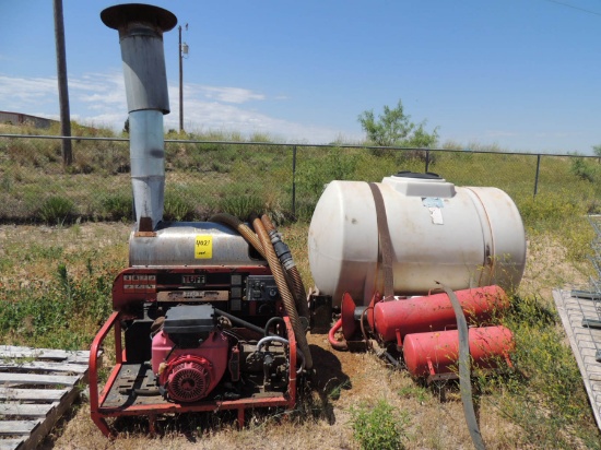 TUFF PRESSURE WASHER/STEAM CLEANER MODEL TNT5035E (CONDITION UNKNOWN, 550-GAL. WATER TANK (CANADIAN,