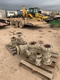 (2) SKIDS OF HEAVY DUTY GATE VALVES