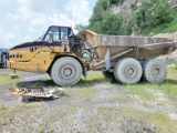 CATERPILLAR 740 ARTICULATING ROCK TRUCK, 21,271 HRS. LOCATION: UPPER LEVEL BEECH FORK YARD