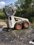 BOBCAT 743 SKID STEER LOADER, PARTS MACHINE LOCATION: UPPER LEVEL BEECH FORK YARD