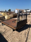 8â€™ 6'' X 84'' STEEL DIAMOND PLATE FLATBED