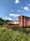 T/A FLATBED TRAILER FRAME, CT 04, LOCATION: MARCO SHOP BACK FIELD