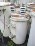 GENERAL ELECTRIC 25 KVA TRANSFORMER, S/N L374146Y74AA, 7,200/12,470Y HV., 240/80 LV., 104