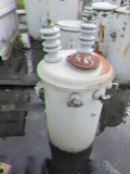 GENERAL ELECTRIC 10 KVA TRANSFORMER, S/N K793296Y72AA, 7,200/12,470Y HV., 240/480 LV., 136