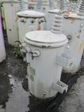 UNITED UTILITY SUPPLY 10 KVA TRANSFORMER, SINGLE PHASE, S/N 908474EAA, 13,200 GRDY/7,620 HV., 120/