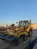 2011 NEW HOLLAND B95B BACKHOE LOADER, 4-WD, PILOT CONTROLS, CLIMATE CAB, VIN FNH0B95BNBHH03289,