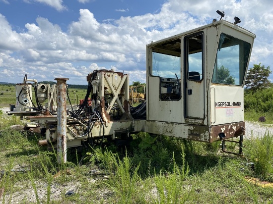 INGERSOLL-RAND DML-LP DRILL RIG FOR PARTS, S/N: 7719, CUMMINS DIESEL ENGINE, IN PIECES, MISSING MANY