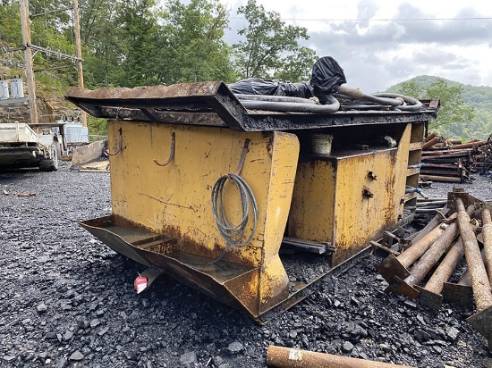 UNDERGROUND MINING PARTS SLED, LOCATION: COALBURG