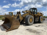 CATERPILLAR 988H WHEEL LOADER, P/N: CAT0988HHBXY00475, UNKNOWN HOURS, CAT C-18 DIESEL ENGINE,