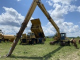 CATERPILLAR EL240C LONG REACH EXCAVATOR, P/N: 9PK00930, CAT 3116T DIESEL ENGINE, 31.5'' WIDE TRACKS,