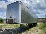 1970 FRUEHAUF 40' STORAGE SEMI-TRAILER, S/N: FWK528575, 1 FLAT TIRE, 11R24.5 TIRES, UNABLE TO OPEN