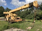 GROVE RT520 OFF-ROAD CRANE, S/N: 66192, 1,463 HOURS SHOWING, 4-CYLINDER DIESEL ENGINE, HYDRAULIC