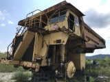 CAT 785 OFF-ROAD DUMP TRUCK FOR PARTS, S/N: 8GB00199, CAT V-12 TURBO DIESEL ENGINE, MISSING REAR