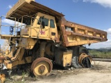 CAT 785B OFF-ROAD DUMP TRUCK FOR PARTS, S/N: 6HK00777, CAT V-12 DIESEL ENGINE, MISSING A LOT OF