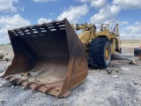 CATERPILLAR 988H WHEEL LOADER FOR PARTS, S/N: CAT0988HCBXY02348, MISSING CAB, TRANSMISSION, AND