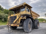 1993 CATERPILLAR 777C ROCK TRUCK, 55 YARD REAR DUMP, CAT 3508 DIESEL ENGINE, 27.00R49 TIRES, RUNS