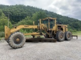 1989 CATERPILLAR 16G MOTOR GRADER, 18.00R25 TIRES, REAR HYDRAULIC RIPPER, 16' GRADER BLADE, CAT 3406