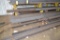 LOT: CONTENTS OF RACK INCLUDING STEEL FLAT; BAR; I-BEAM & ANGLE STOCK (BUILDING #2)