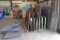 LOT: RACK WITH CONTENTS OF STEEL PLATE & SHEET UP TO 1 IN. THICK (BUILDING #2)