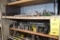 LOT: (5) SHELVING UNITS WITH CONTENTS OF IMPACT SOCKETS; HAND TOOLS & ASSORTED WELDING SUPPLIES (