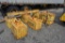 LOT: (6) STEEL CALIBRATION & COUNTERWEIGHTS (OUTSIDE)