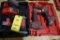LOT: (4) MILWAUKEE CORDLESS 3/8 IN. DRIVE IMPACT WRENCHES; WITH (1) BATTERY & CHARGER (BUILDING #1)