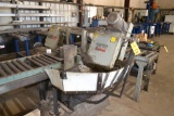 WELLSAW MITERING HORIZONTAL BAND SAW MODEL 1316; S/N 6577; COOLANT; ROLLER FEED TABLE (BUILDING #2)
