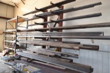 LOT: APPROX. 5 FT. X 12 FT. HIGH SINGLE-SIDE WELDED 8-TIER CANTILEVER RACK (DELAY REMOVAL ONE