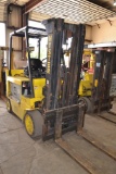 HYSTER 7150 LB. ELECTRIC FORKLIFT MODEL E80XL3; S/N C098N02522A; SOLID TIRES; 194 IN. LIFT OF 3-