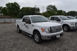 2012 FORD EXTENDED CAB PICK-UP TRUCK MODEL F-150 XLT; VIN 1FTEX1CMXCFB80899; 6-1/2 FT. BED WITH