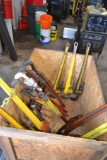 LOT: LARGE QUANTITY OF ASSORTED LARGE PIPE WRENCHES (BUILDING #1)