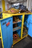 LOT: ROLLING JOB BOX WITH CONTENTS OF EXTENSION CORDS (BUILDING #1)