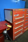 LOT: VIDMAR 6-DRAWER TOOLING CABINET WITH CONTENTS OF ASSORTED HAND TOOLS (BUILDING #1)