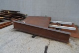 LOT: (4) PILES OF ASSORTED PLATE STEEL (OUTSIDE)