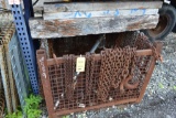 LOT: ASSORTED CHAIN IN WIRE BASKET (OUTSIDE)