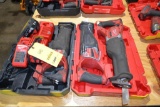 LOT: (3) MILWAUKEE CORDLESS SAWZALLS; WITH (2) CHARGERS & (1) BATTERY (BUILDING #1)