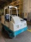 TENNANT FLOOR SCRUBBER, MODEL: 7400, PROPANE POWERED, 2,807 HRS.